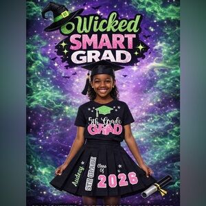 2026 Pre-K Grad Outfit
ALSO AVAILABLE FOR ALL GRADES